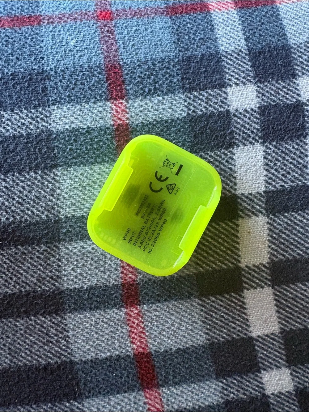 Neon Green Whoop 4.0 Wireless Charger